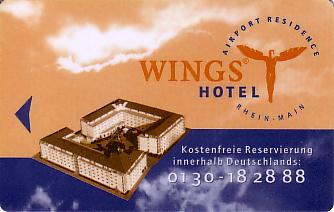Hotel Keycard Best Western Raunheim Germany Front