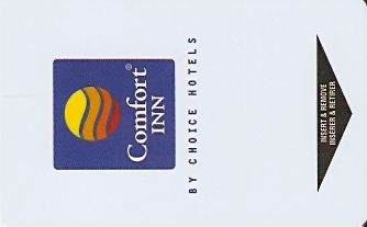 Hotel Keycard Comfort Inn & Suites Generic Front