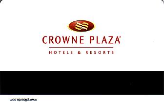 Hotel Keycard Crowne Plaza Generic Back
