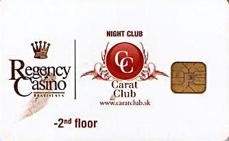 Hotel Keycard Crowne Plaza Bratislava Slovakia Back