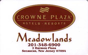 Hotel Keycard Crowne Plaza Secausus U.S.A. Front