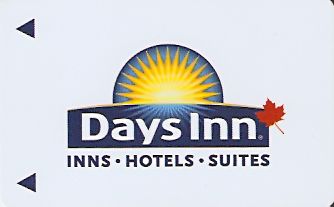 Hotel Keycard Days Inn  Canada Front