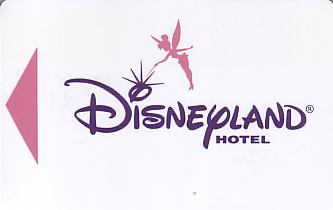 Hotel Keycard Disney Hotels Paris France Front