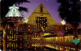 Hotel Keycard Disney Hotels Walt Disney U.S.A. Front
