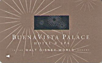 Hotel Keycard Disney Hotels Walt Disney U.S.A. Front