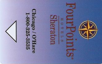 Hotel Keycard Four Points Hotels Chicago U.S.A. Front