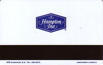 Hotel Keycard Hampton Inn Generic Back