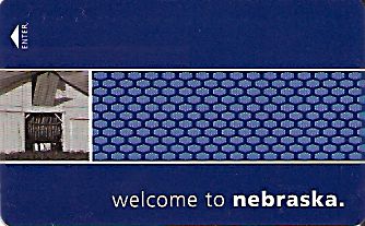 Hotel Keycard Hampton Inn Nebraska (State) U.S.A. (State) Front