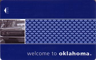 Hotel Keycard Hampton Inn Oklahoma (State) U.S.A. (State) Front