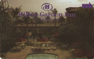 Hotel Keycard Hilton Garden Inn Carlsbad U.S.A. Front