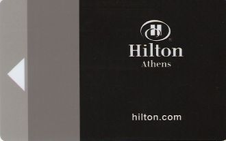 Hotel Keycard Hilton Athens Greece Front