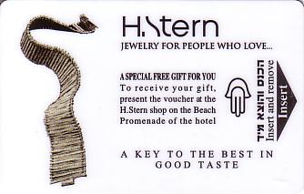 Hotel Keycard Hilton Eilat Israel Front