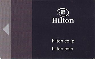 Hotel Keycard Hilton  Japan Front