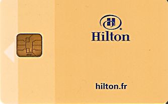Hotel Keycard Hilton Lyon France Front
