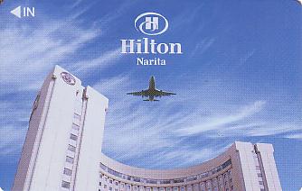 Hotel Keycard Hilton Narita Japan Front