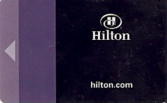 Hotel Keycard Hilton Shanghai China Front