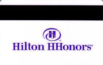 Hotel Keycard Hilton  United Kingdom Back