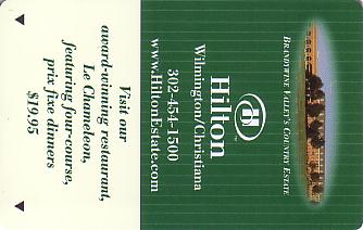 Hotel Keycard Hilton Wilmington U.S.A. Front