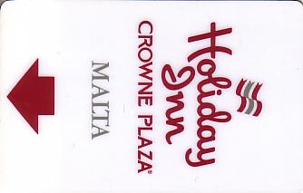 Hotel Keycard Holiday Inn  Malta Front