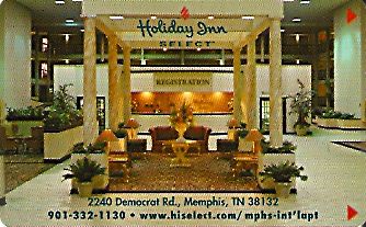 Hotel Keycard Holiday Inn Tennessee (State) U.S.A. (State) Front