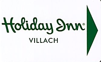 Hotel Keycard Holiday Inn Villach Austria Front