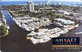 Hotel Keycard Hyatt Fort Lauderdale U.S.A. Front