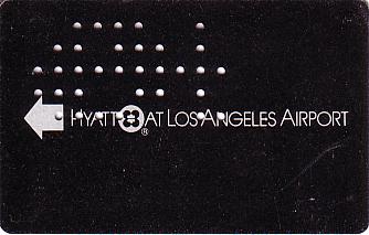Hotel Keycard Hyatt Los Angeles U.S.A. Front