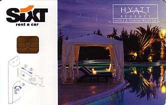 Hotel Keycard Hyatt Thessaloniki Greece Front