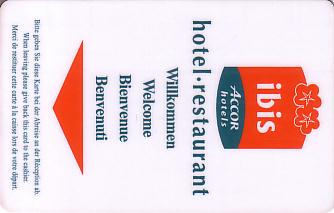 Hotel Keycard Ibis  Switzerland Front