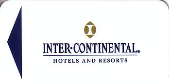 Hotel Keycard Inter-Continental Generic Front