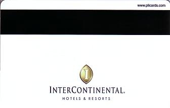 Hotel Keycard Inter-Continental Generic Back