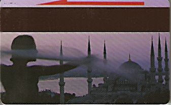 Hotel Keycard Inter-Continental Istanbul Turkey Back