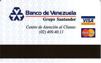 Hotel Keycard Inter-Continental Valencia Ven Venezuela Back