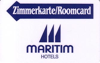 Hotel Keycard Maritim Generic Front