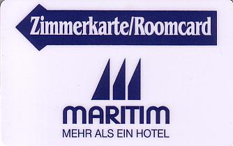 Hotel Keycard Maritim Generic Front