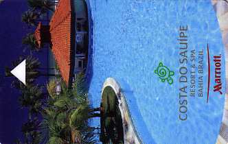 Hotel Keycard Marriott Bahia Brazil Front