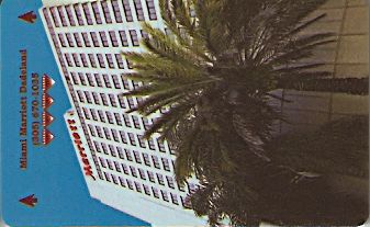 Hotel Keycard Marriott Miami U.S.A. Front