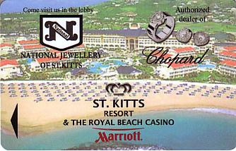 Hotel Keycard Marriott St Kitts Saint Kitts & Nevis Front