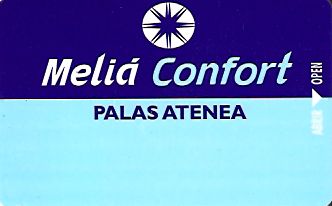 Hotel Keycard Sol Melia Palma Mallorca Spain Front