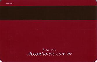Hotel Keycard Mercure  Brazil Back
