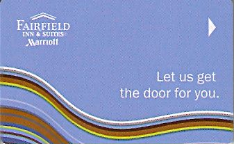 Hotel Keycard Marriott - Fairfield Inn & Suites Generic Front