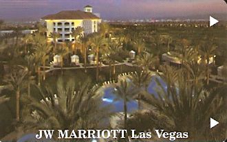 Hotel Keycard Marriott - JW Las Vegas U.S.A. Front