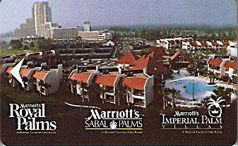 Hotel Keycard Marriott - Vacation Club Royal Palms U.S.A. Front