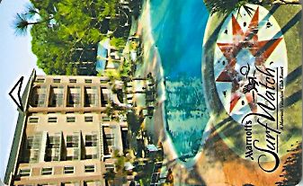 Hotel Keycard Marriott - Vacation Club Surf Watch U.S.A. Front