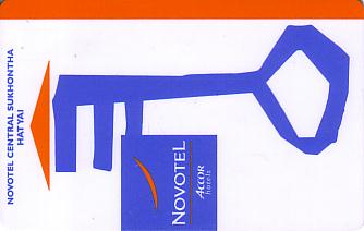 Hotel Keycard Novotel Hat Yai Thailand Front