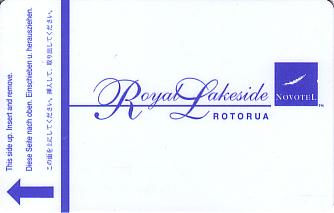 Hotel Keycard Novotel Rotorua New Zealand Front