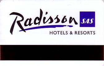 Hotel Keycard Radisson Generic Back