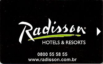 Hotel Keycard Radisson  Brazil Front