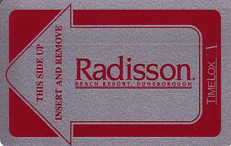 Hotel Keycard Radisson Dunsborough Australia Front