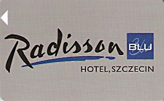 Hotel Keycard Radisson Szczecin Poland Front